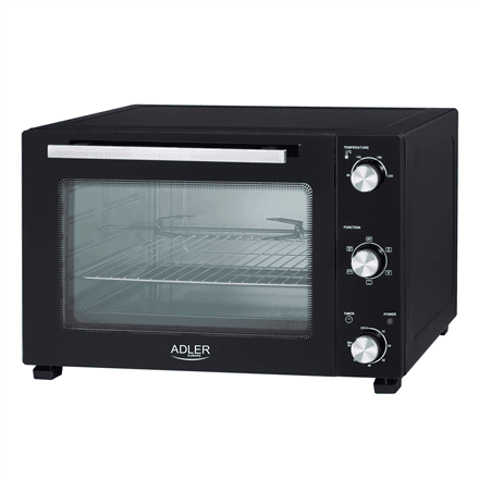 Adler Electric oven | AD 6026 | 48 L | 1800 W | Black – nuotrauka 1
