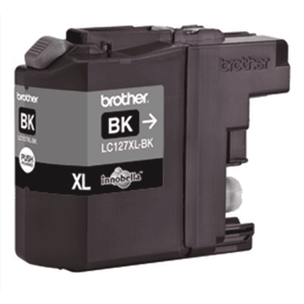 Brother LC127XLBK | Ink Cartridge | Black – nuotrauka 1