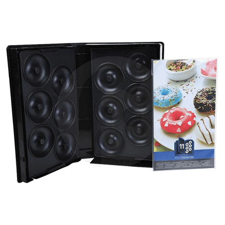 TEFAL XA801112 Donuts plates | TEFAL | XA801112 | Black – nuotrauka 1