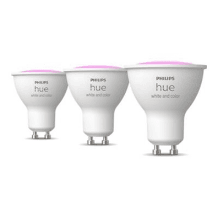 Philips Hue Smart Spotlight, 3pcs pack | GU10 | 4.2 W | White and colour light – image 1