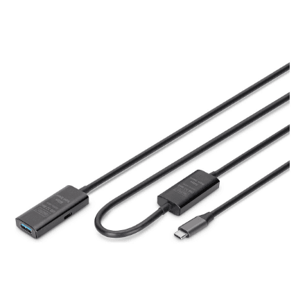 Digitus | Active USB 3.2 Gen1 5G extension cable | DA-73111 | USB-C to USB-A – nuotrauka 1
