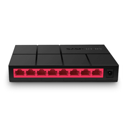 Mercusys | Switch | MS108G | Unmanaged | Desktop | Power supply type External – image 1