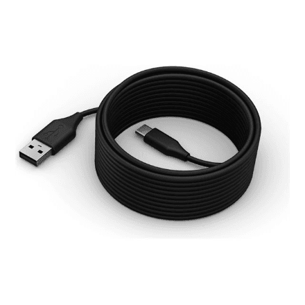 Lenovo ThinkSmart USB-C to USB-A cable, 5m | Black – nuotrauka 1