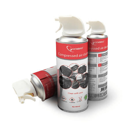 Gembird | Compressed air duster (flammable) | Air Duster | 400 ml – nuotrauka 1