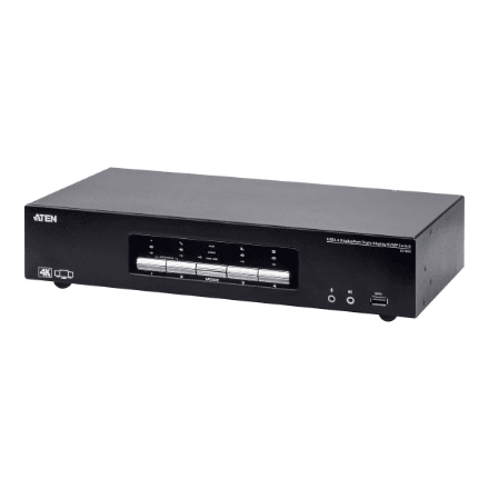 Aten | 4-Port USB3.0 4K DisplayPort Triple Display KVMP Switch | CS1964 – image 1