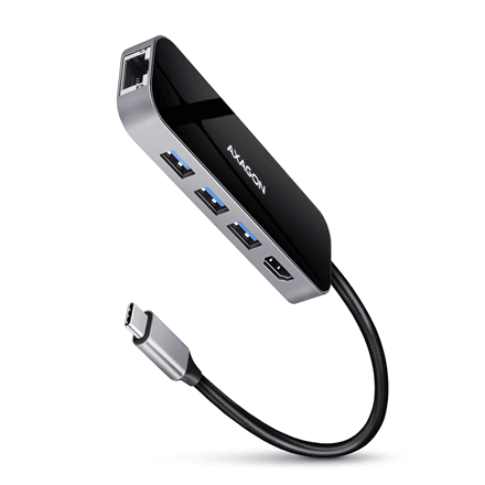 AXAGON SuperSpeed USB-C COMBO 6in1 Hub | HMC-6GL – image 1