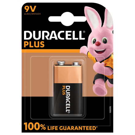 Duracell | Plus MN1604 | 9V | Alkaline | 1 pc(s) – image 1