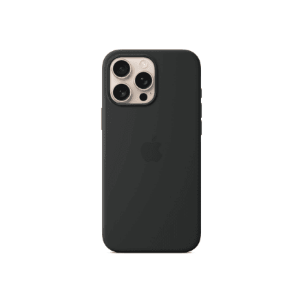 Apple Case with MagSafe | Apple | iPhone 16 Pro Max | Silicone | Black – nuotrauka 1