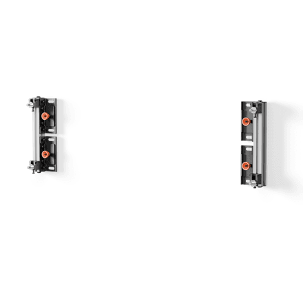 EDBAK ULS1250 Universa lLED System for 1 cabinet 250mm | Black – nuotrauka 1