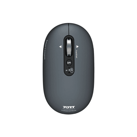 PORT CONNECT Mouse | PURE MAC | Wireless | Bluetooth | Gray – image 1