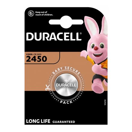Duracell | Battery | DL2450 BL1 | CR2450 | Lithium | 1 pc(s) – nuotrauka 1