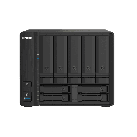 QNAP 9-Bay QTS NAS – nuotrauka 1