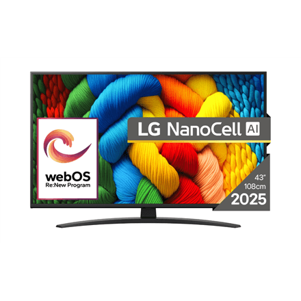 LG 43NANO81A3A | 43 | Smart TV | webOS 25 | UHD – image 1