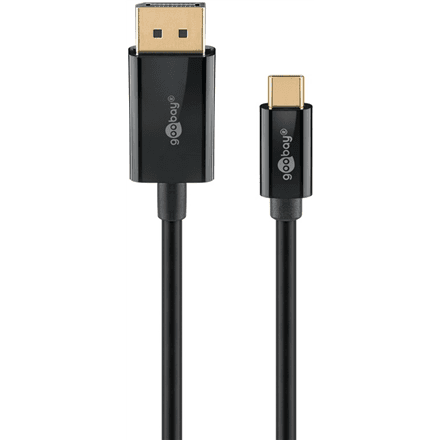 Goobay USB-C to DisplayPort Cable 4K at 60 Hz, 1 m | 75704 – nuotrauka 1