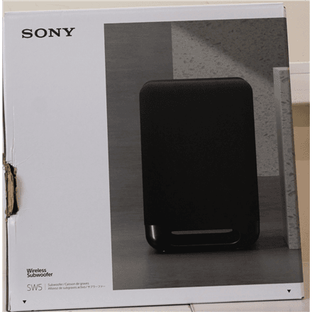 SALE OUT. Sony SA-SW5 Wireless 300W Subwoofer for HT-A9/A7000 · Sony Speaker · Subwoofer for HT-A9/A7000 – nuotrauka 1