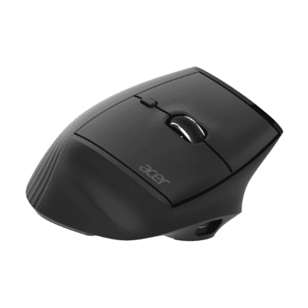 Acer Smart Fit Vertical Mouse, Retail pack | Wireless | Bluetooth | Black – image 1
