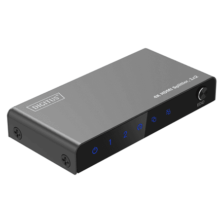 Digitus 4K HDMI Splitter, 1x2 | DS-55336 | Black – nuotrauka 1