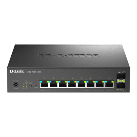 D-LINK DMS-1250-10SPL/E 8-Port Multi-Gigabit Smart Managed Switch | D-Link – nuotrauka 1