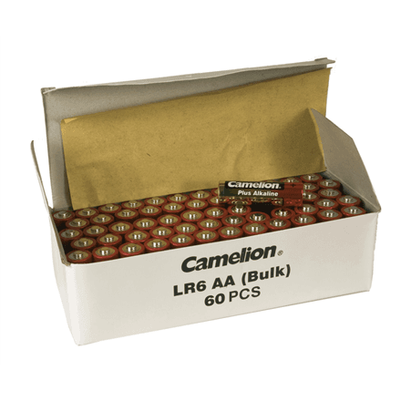 Camelion | AA/LR6 | Plus Alkaline | 60 pc(s) – nuotrauka 1
