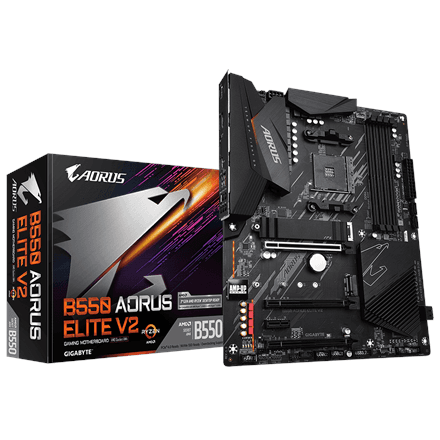 Gigabyte B550 AORUS ELITE V2 1.0 – nuotrauka 1