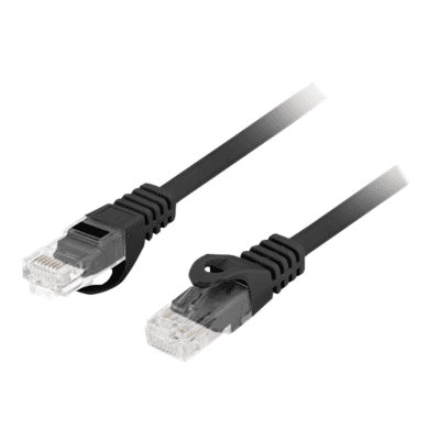 Lanberg | Patch cable - CAT 6 | RJ-45 - male | RJ-45 - male | 5 m | Black – nuotrauka 1