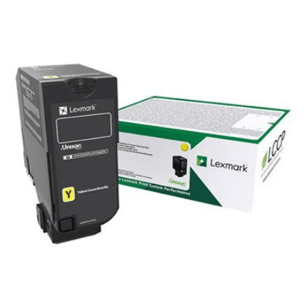 Lexmark CS725 Yellow Return Programme 12K Toner Cartridge · Lexmark 74C2HY0 · CS725 12K Toner Cartridge – nuotrauka 1