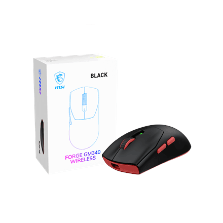 MSI FORGE GM340 | Wireless | 2.4 GHz, Bluetooth, USB 2.0 – nuotrauka 1