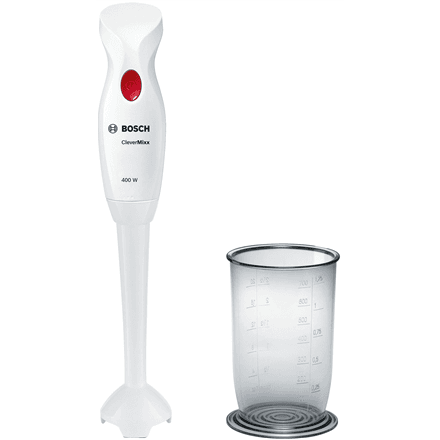 Bosch | Blender | CleverMixx MSM14100 | Hand Blender | 400 W | Number of speeds 1 | White – image 1