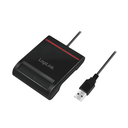 Logilink | USB 2.0 card reader, for smart ID | CR0047 | Card Reader – nuotrauka 1