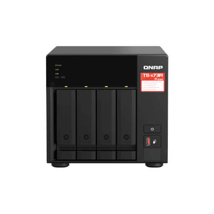 QNAP 4-Bay QTS and QuTS hero NAS – nuotrauka 1