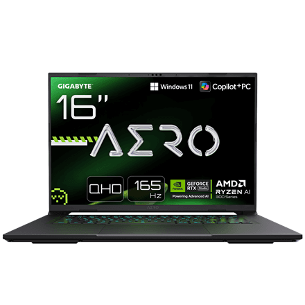 Gigabyte AERO X16 Gaming 1VH · Space Gray · 16 " – nuotrauka 1