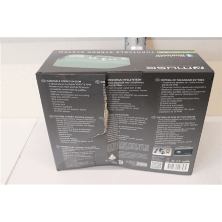 SALE OUT. Muse Turntable Stereo System · MT-201WG · Turntable Stereo System – image 1