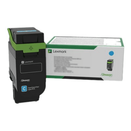 Lexmark CS632, CX635 Cyn Rtn 11.7K Cartridge · Lexmark 75M2XC0 · Lexmark - cyan - original - toner cartridge - LCCP, LRP – nuotrauka 1