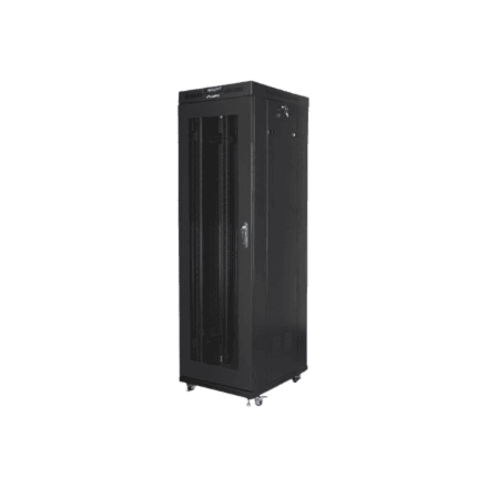 Lanberg Rack cabinet 19" free-standing 42U/600x800 (flat pack) with mesh door, LCD – nuotrauka 1