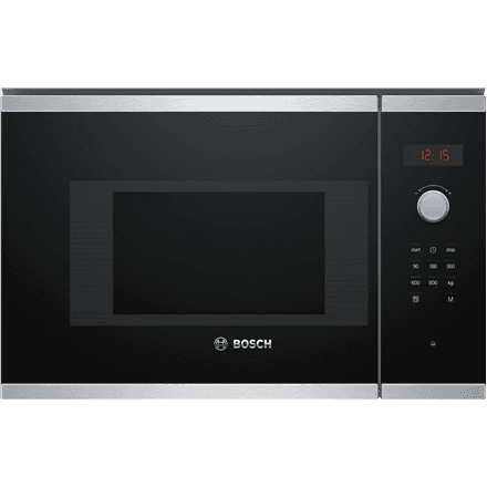 Bosch | Microwave Oven | BFL523MS0 | Built-in | 20 L | 800 W | Stainless steel/Black – image 1