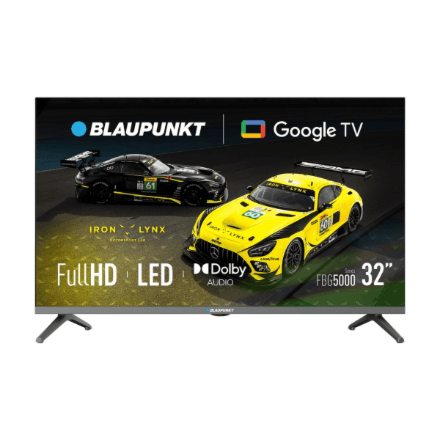 Blaupunkt LED TV | 32FBG5000S | 32 | Smart TV | Google TV | Black – nuotrauka 1