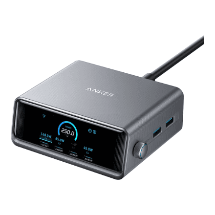 Anker Prime Charger (250W, 6 Ports, GaNPrime) | A2345341 – image 1