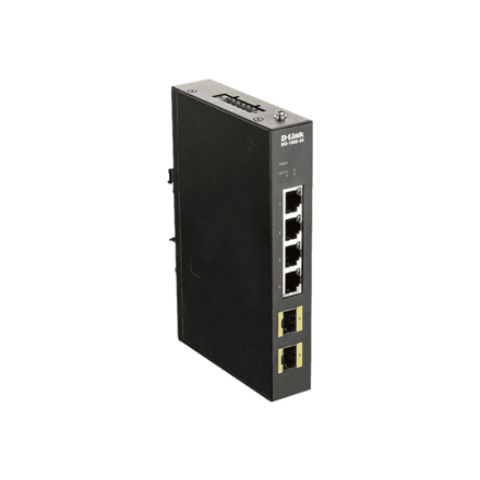 D-Link DIS-100G-6S Switch L2 Unmanaged Industrial, 4x10/100/1000Base-T ports, Steel case | D-Link – image 1