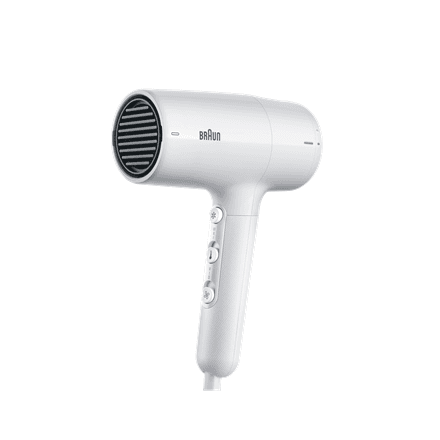 Braun | Hair dryer | BRHD210E | 2100 W | Number of temperature settings 3 | White – image 1