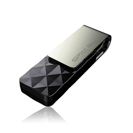 Silicon Power | Blaze B30 | 64 GB | USB Type-A | Black – image 1