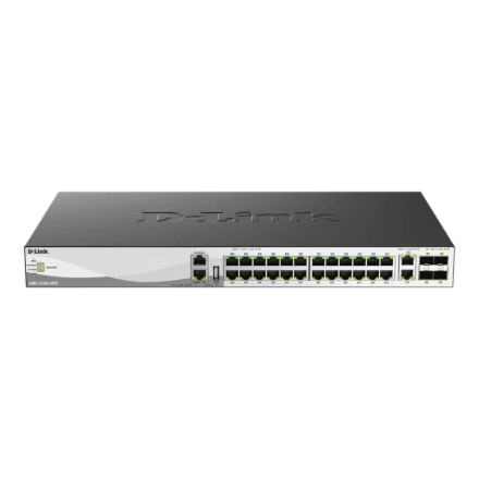 D-LINK DMS-3130-30TS/E 30-Port Layer 3 Stackable Multi-Gigabit Managed Switch | D-Link – image 1