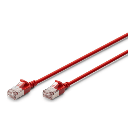 Digitus Slim Patch Cable, 1 m | DK-1632-A-010S-R | Red – nuotrauka 1