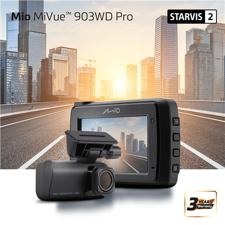 Mio | Car Dash Camera | MiVue 903WD Pro | GPS | Wi-Fi – nuotrauka 1