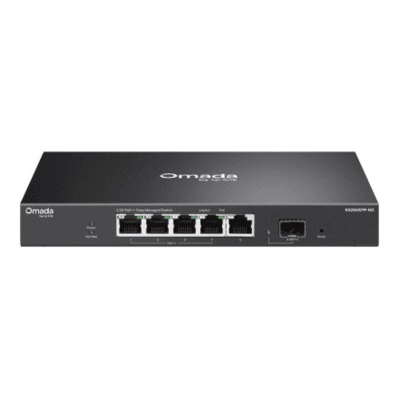 TP-LINK ES206XPP-M2 Omada 5-Port 2.5G BASE-T and 1-Port 10GE SFP+ Easy Managed Switch with 4-Port PoE++ | TP-LINK – image 1