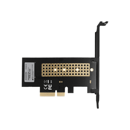 AXAGON The PCI-Express x4 internal adapter for connecting an NVMe M.2 SSD disk to a computer | PCEM2-N – nuotrauka 1
