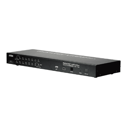 Aten 1-Local/Remote Shared Access 16-Port PS/2-USB VGA KVM Over IP Switch – image 1