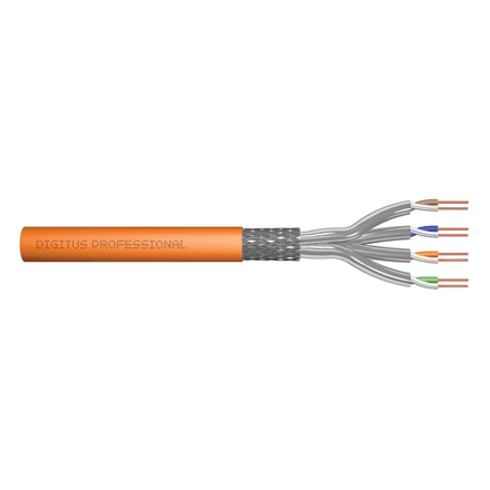 Digitus | Cat.7 S/FTP Installation Cable | DK-1743-VH-10 – image 1