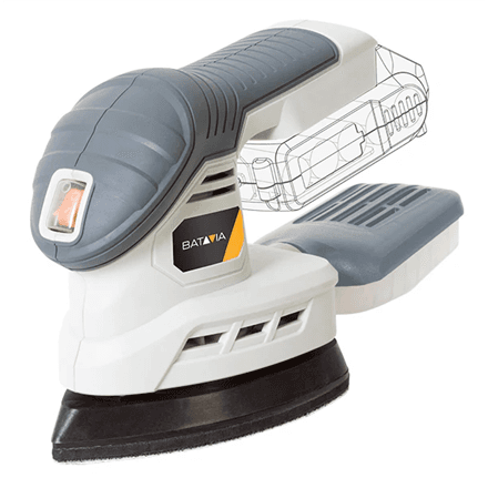 Batavia B.V. 18V Cordless Detail Sander – nuotrauka 1