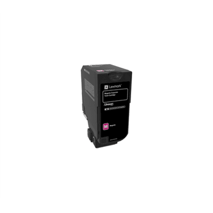 Lexmark 74C20ME | Toner cartridge | Magenta – nuotrauka 1