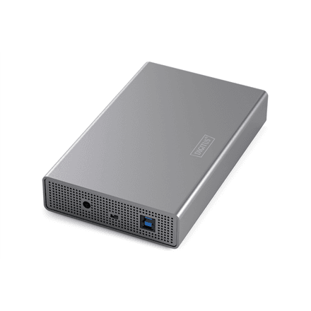 Digitus USB 3.0 hard disk enclosure, 3.5", SATA, 16TB, aluminum | DA-71106-1 – nuotrauka 1